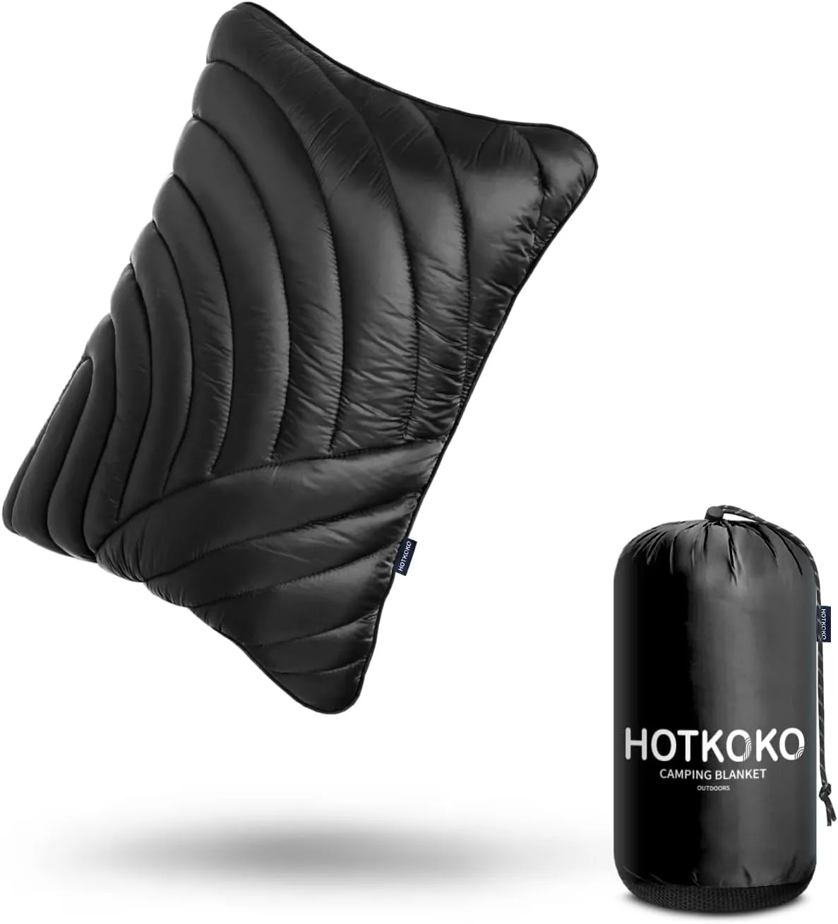 Camping Pillow,Supportive Compressible Travel Pillow Middle Size Lightweight Camp Pillow with Storage Bag for Camping,Hiking,Backpacking,Airplane