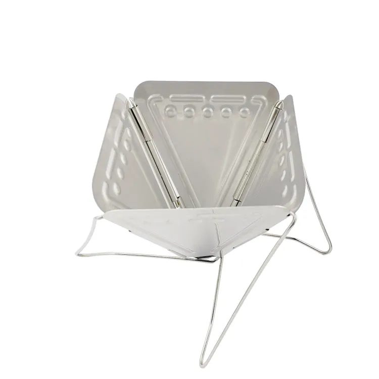 Camping Portable Stainless Steel Folding Coffee Drip Frame Funnel Filter Cup
