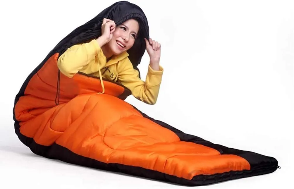 Camping Sleeping Bag Sleeping Bag for Adults & Kids – Lightweight Warm and Washable, for Hiking Traveling