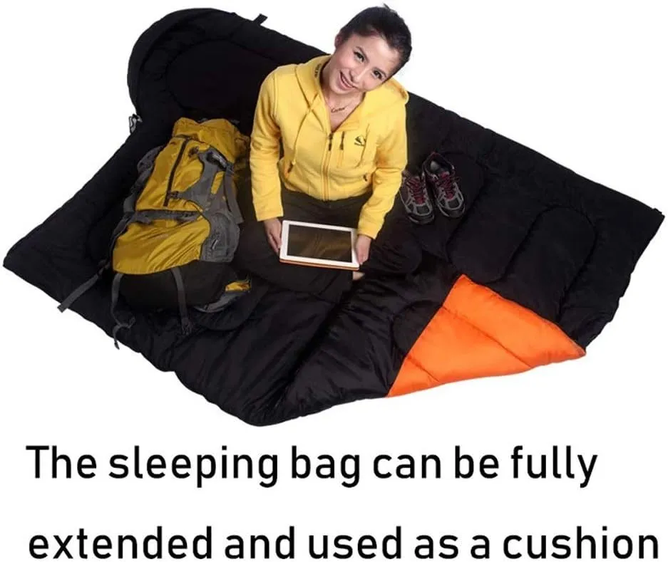Camping Sleeping Bag Sleeping Bag for Adults & Kids – Lightweight Warm and Washable, for Hiking Traveling