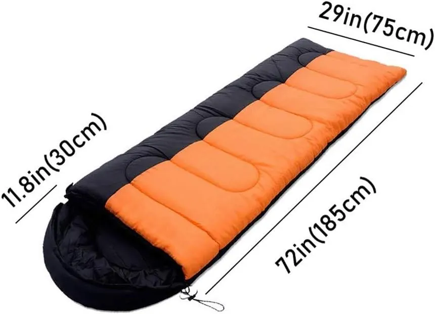Camping Sleeping Bag Sleeping Bag for Adults & Kids – Lightweight Warm and Washable, for Hiking Traveling