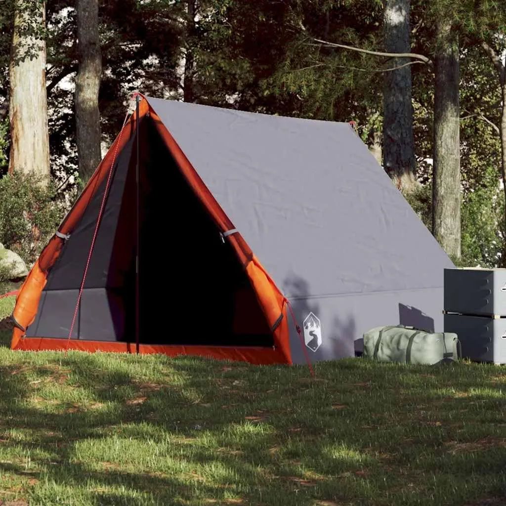Camping Tent A-Frame 2-Person Dome Tent Blackout Fabric Waterproof vidaXL