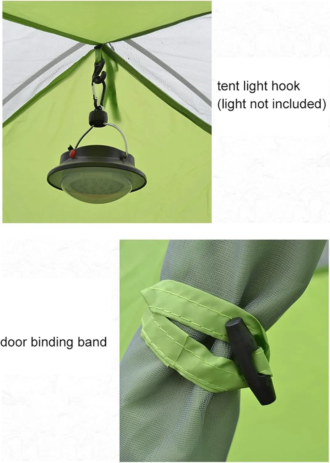Camping Tents, Automatic Tent 3-4 Person Camping Tent,Easy Instant Setup-Protable Backpacking for Sun Shelter,Travelling,Hiking (Color : 2 Way use Green, Size : 200x180x130cm)