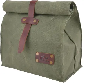 Canvas Camping Storage Multi-Purpose Bag Water Resistant for Travel Camping Hiking Camping Storage (Green (NO WAIST BELT))