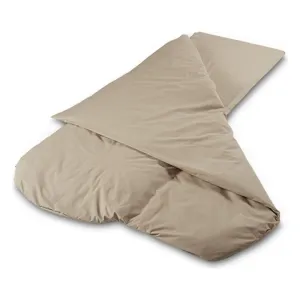 Cappuccino Compact Duvalay 4.5 Tog Dual Season Sleeping Bag Duvet & Topper CAPPUCCINO