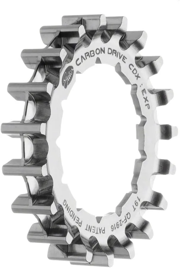 CDXEXP Centerlock Rear Sprocket - 19t Rohloff Splined Silver
