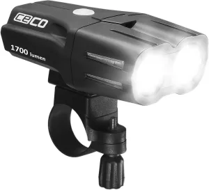 CECO-USA: 1,700 Lumen USB Rechargeable Bike Light – Tough & Durable IP67 Waterproof & FL1 Impact Resistant– Super Bright F1700 Bicycle Headlight – for Commuters, Road Cyclists & Mountain Bikers
