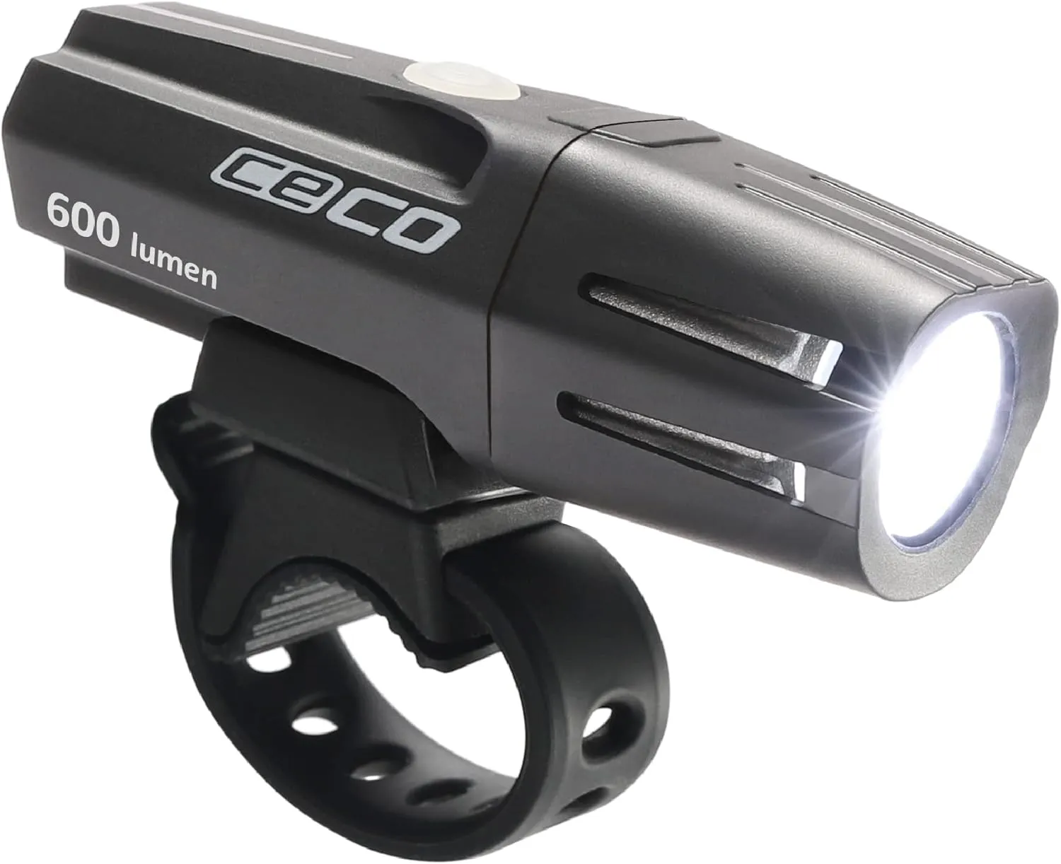 CECO-USA: 600 Lumen USB Rechargeable Bike Light – Tough & Durable IP67 Waterproof & FL-1 Impact Resistant – Super Bright Model F600 Bicycle Headlight – for Commuters, Road Cyclists, & Mountain Bikers