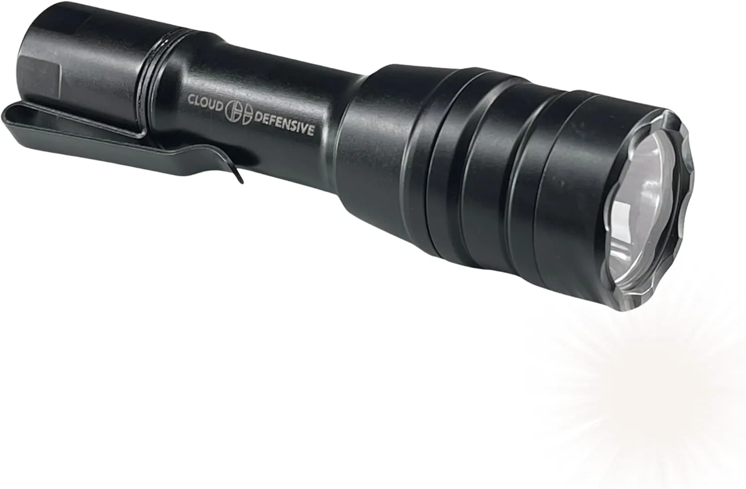 Cloud Defensive MCH Duty High Output Dual Fuel 50,000 Candela 1,800 Lumens Flashlight Black