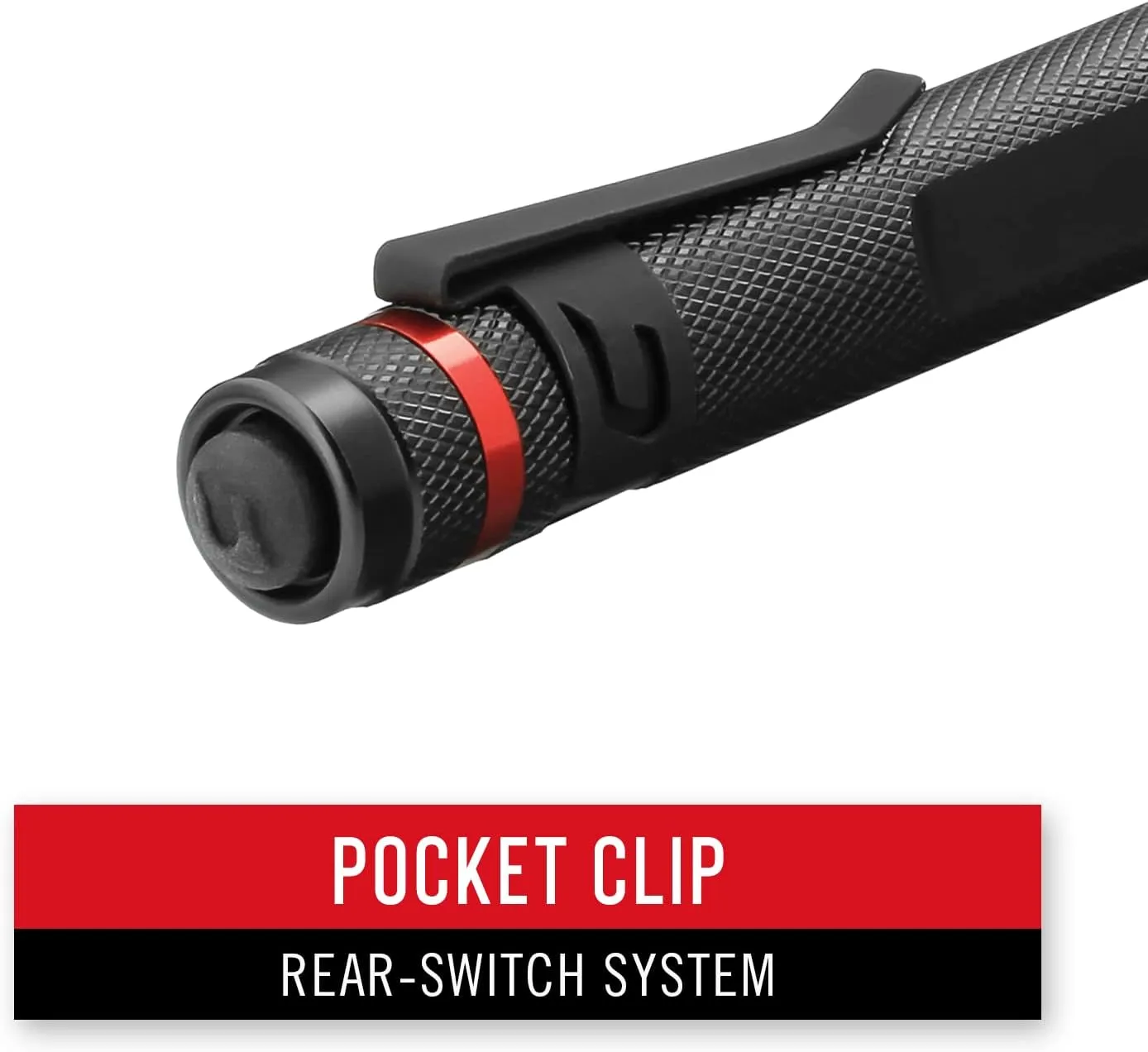 Coast G20 Inspection Beam LED Penlight with Adjustable Pocket Clip and Consistent Edge-to-Edge Brightness, Black, 54 lumens, Pack of 6