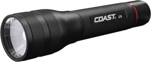 Coast® G70 1200 Lumen Pure Beam® Twist Focus™ LED Flashlight, Batteries Included