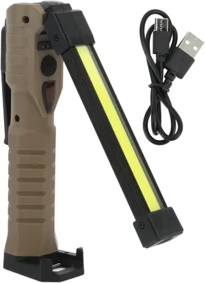 COB Flashlight Folding LED COB Work Light COB Work Flashlight COB Emergency Flashlight LED COB Work Light Folding COB Flashlight for Workstation Home Garden Travel