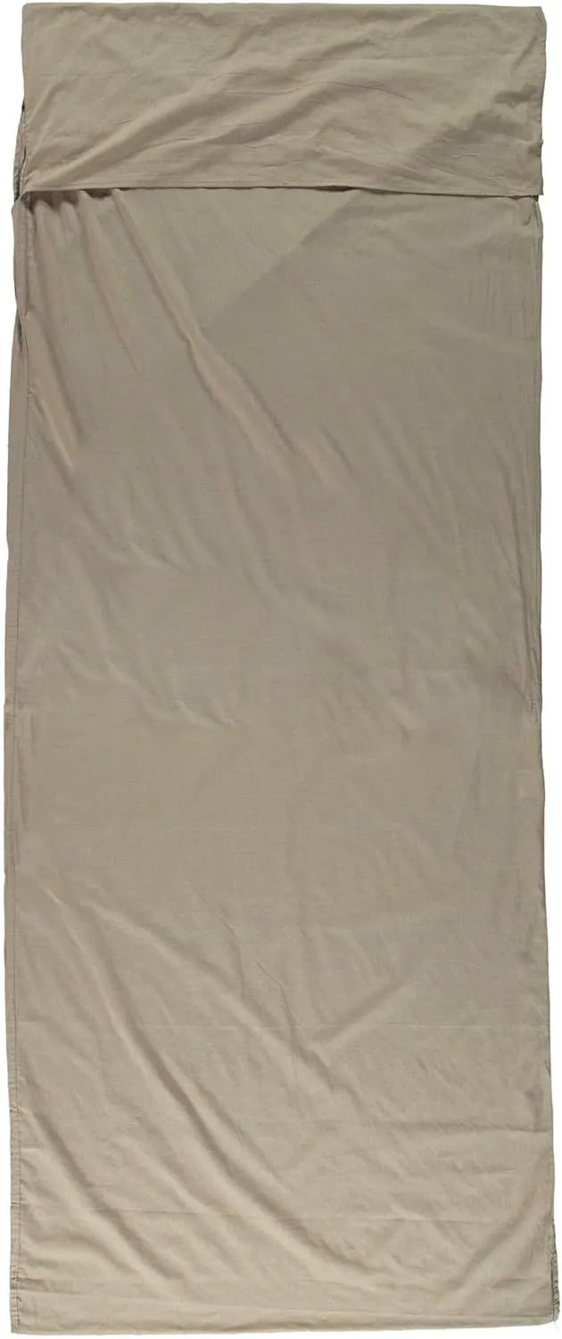 COCOON - Premium - TravelSheet - - Egyptian Cotton. Compact for Camping and Hiking, Fits in Backpack Ultralight, Camping Essentials (Regular 86" x 35")