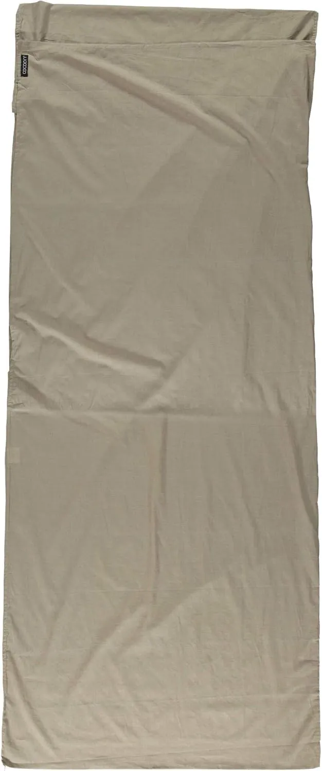 COCOON - Premium - TravelSheet - - Egyptian Cotton. Compact for Camping and Hiking, Fits in Backpack Ultralight, Camping Essentials (Regular 86" x 35")