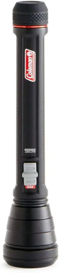 Coleman LED Flashlight with BatteryGuard Technology, Strong & Lightweight Water-Resistant Flashlight with Extra Drop Protection, Up to 25% More Battery Life than Traditional Flashlights
