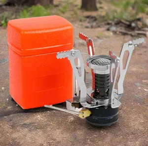 Compact Camping Mini Gas Stove