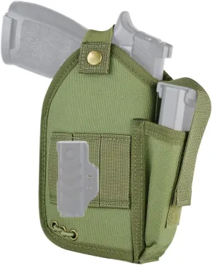 Compact OWB Holster for Pistols with Flashlight or Laser, Everyday Carry for Right Hand Universal Accessories