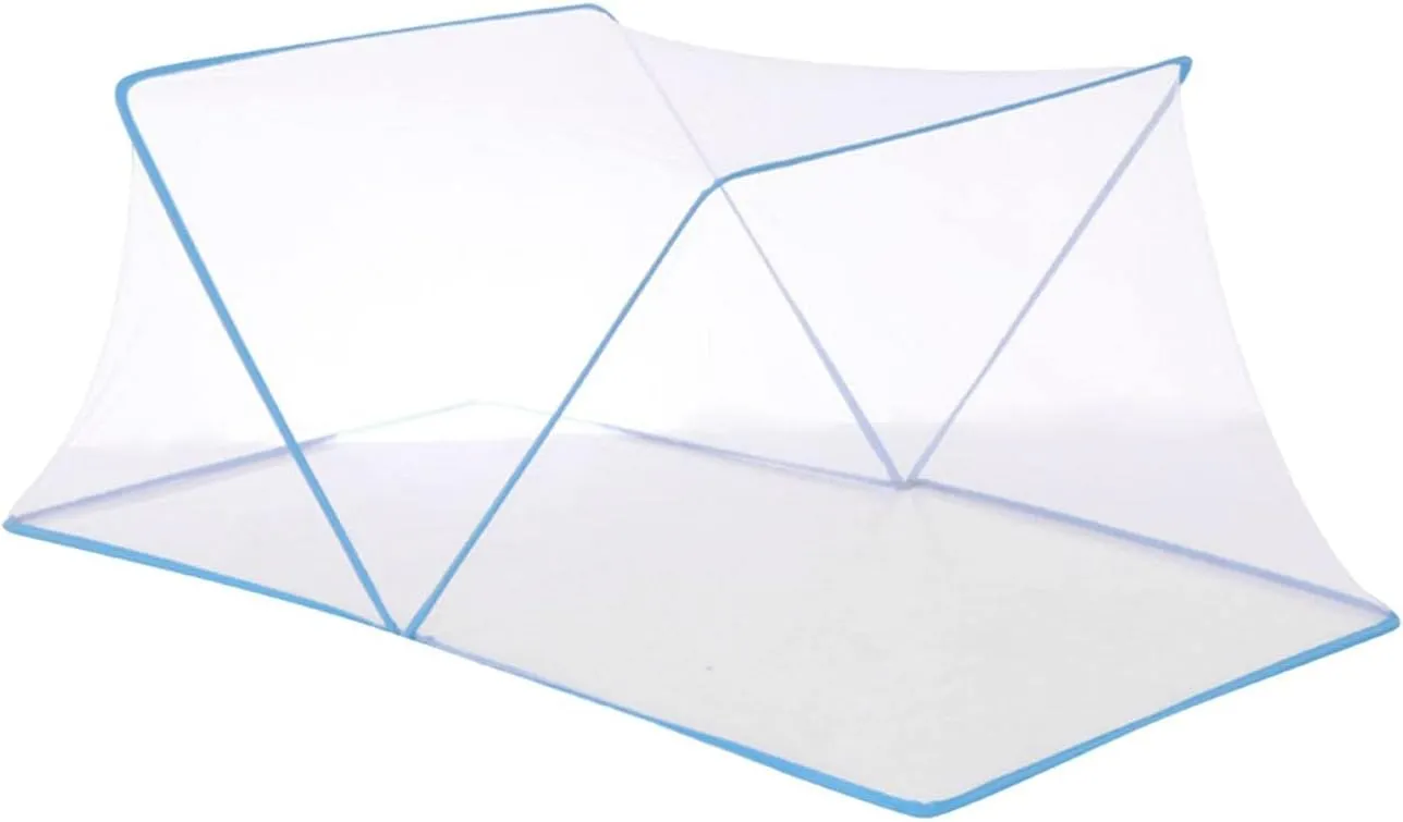 Compact Privacy Canopy for Adults - Quick Assembly Sleeping Shelter, Blue 190x100x80cm