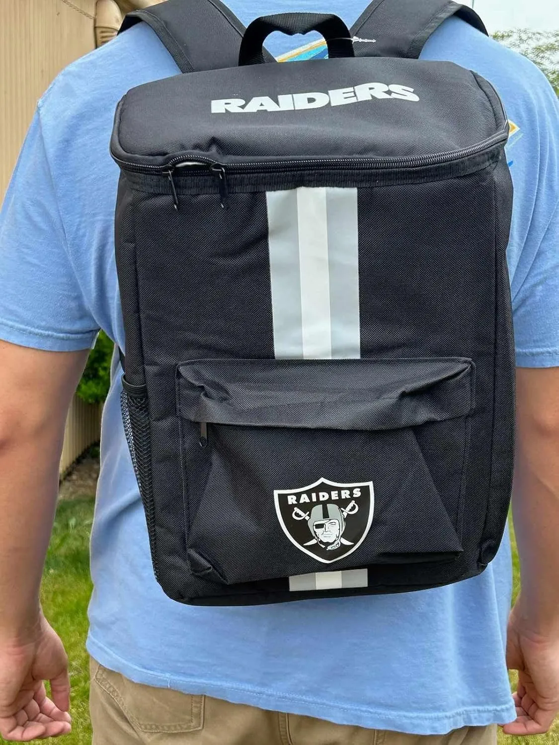 Cooler Backpack – Portable Soft Sided Ice Chest – Insulated Bag Holds 36 Cans - Football Gear – Show Your Team Spirit with Officially Licensed Fan Gear