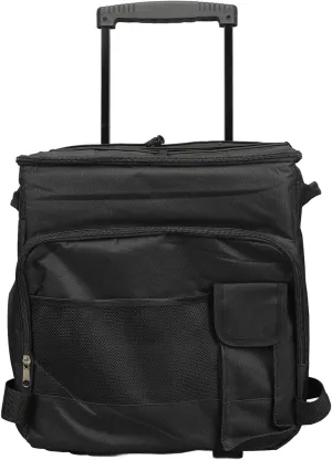 Cooler Bag with Wheels, Professional 43L Oxford Cloth Cooler Bag, Quiet Wheels for Outdoor Picnic