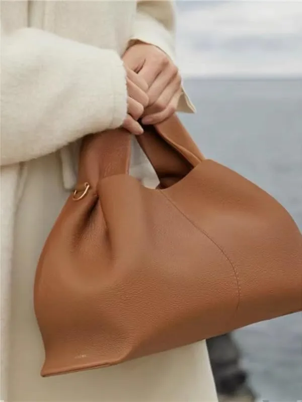 cross-body bag Genuine Cowhide Cloud Bag