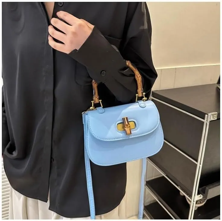 cross-body bag Premium Netflix Bamboo Saddle Bag