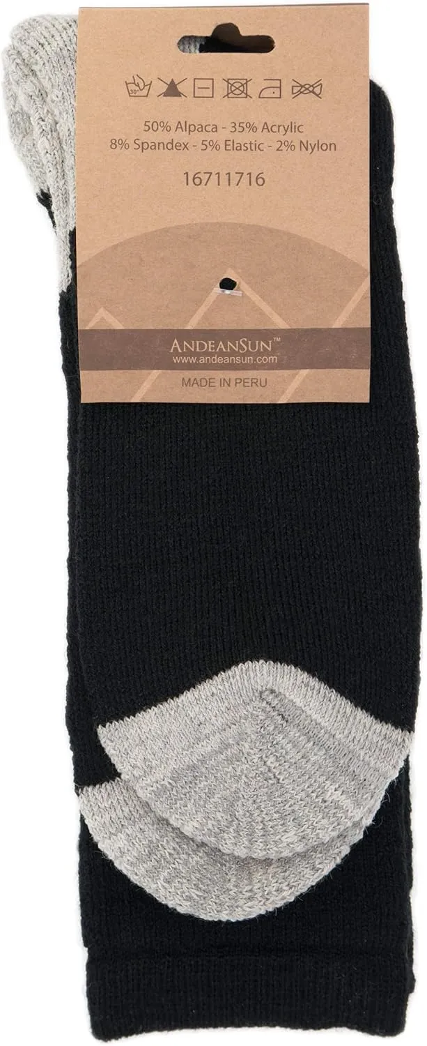 Darn Warm Anti-Smell Alpaca Socks - Best Natural Solution for Cold Feet - Perfect for Outdoor Activities