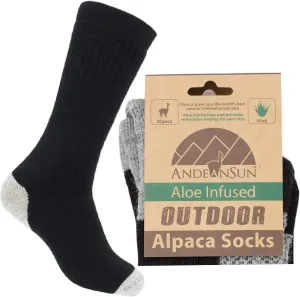 Darn Warm Anti-Smell Alpaca Socks - Best Natural Solution for Cold Feet - Perfect for Outdoor Activities