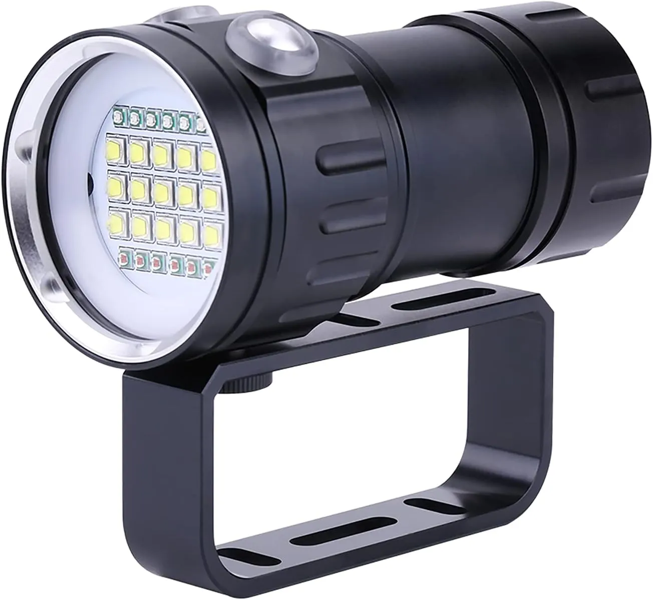 Dive Light, Diving Flashlight 18000 Lumen IPX8 Waterproof Diving Torch Scuba Dive Lights 500M Underwater LED Flashlight Submersible Lights