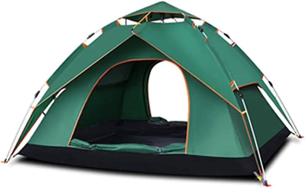 Dome Tents Multifunctional Automatic Instant Pop-up Tent for 3-4 Person, Lightweight for Outdoor Camping Hiking Fishing