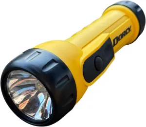 Dorcy Heavy Duty Worklight Flashlight with Batteries, 41-2350 , Yellow