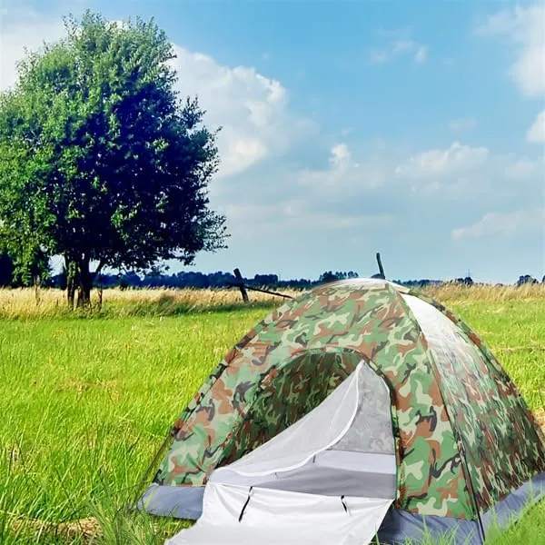 Double Door Camping Dome Tent