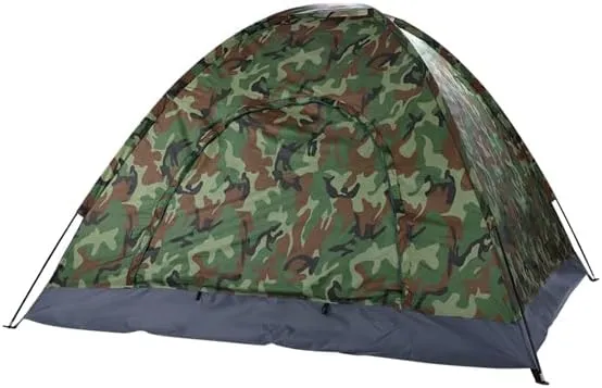 Double Door Camping Dome Tent