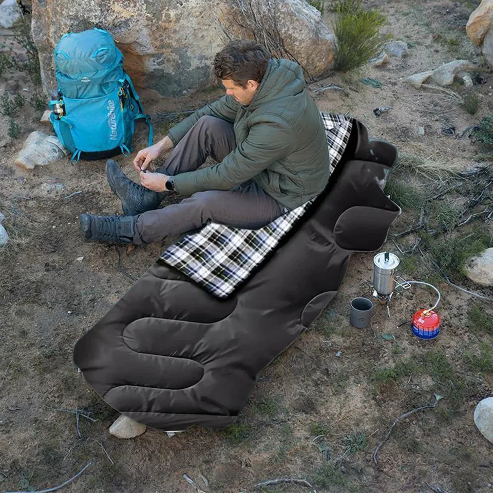 Double Sleeping Bag Sleeping Bags For Adults2 Pillows Bag Large Camping Sleeping Bag Lightweight Sleeping Bag