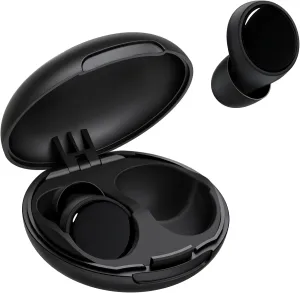 Ear Plugs for Sleeping Noise Cancelling, 45dB Noise Reduction Earplugs for Sleep, Concert, Snoring, Focus, Work Silicone Hearing Protection Earplugs with 8 Tips (XS-L) Reusable Soft Earplug Black