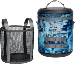 Ego Kryptek TPU Fish Weigh in Cooler - Insulated, Waterproof Fishing Cooler for Tournaments, Bass Tourneys, and Fish Weighing - Live Bait Protection