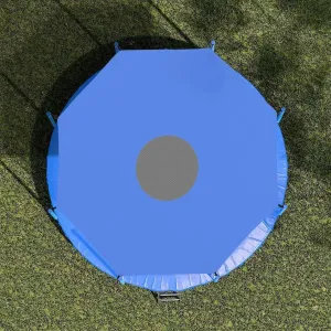 ele ELEOPTION Trampoline Shade Cover, Anti-UV Trampoline Cover 6ft 8ft 10ft 12ft 14ft 16ft Trampoline Sun Shade Protection Waterproof Trampolines Canopy Tent Cover, Blue