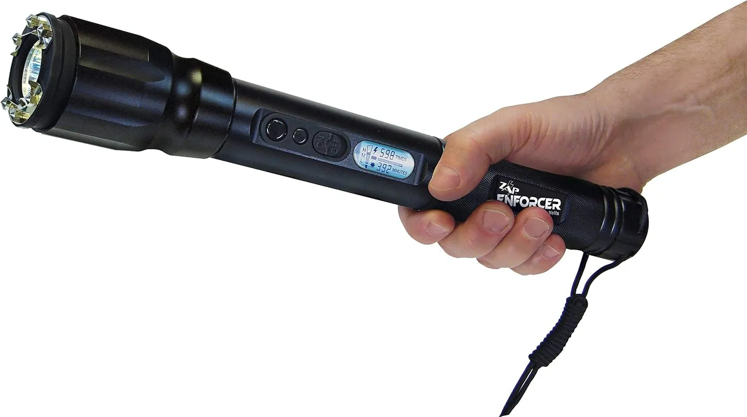 Enforcer 2,000,000 Volt Ultra-High Power Stun Device/Flashlight