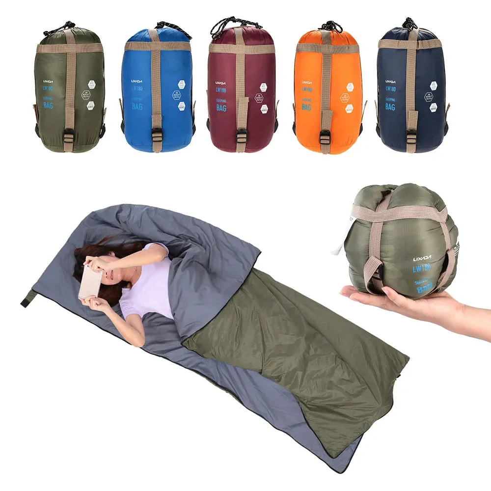 Envelope Sleeping Bag - Ultralight and Versatile for Camping and Outdoor Activities