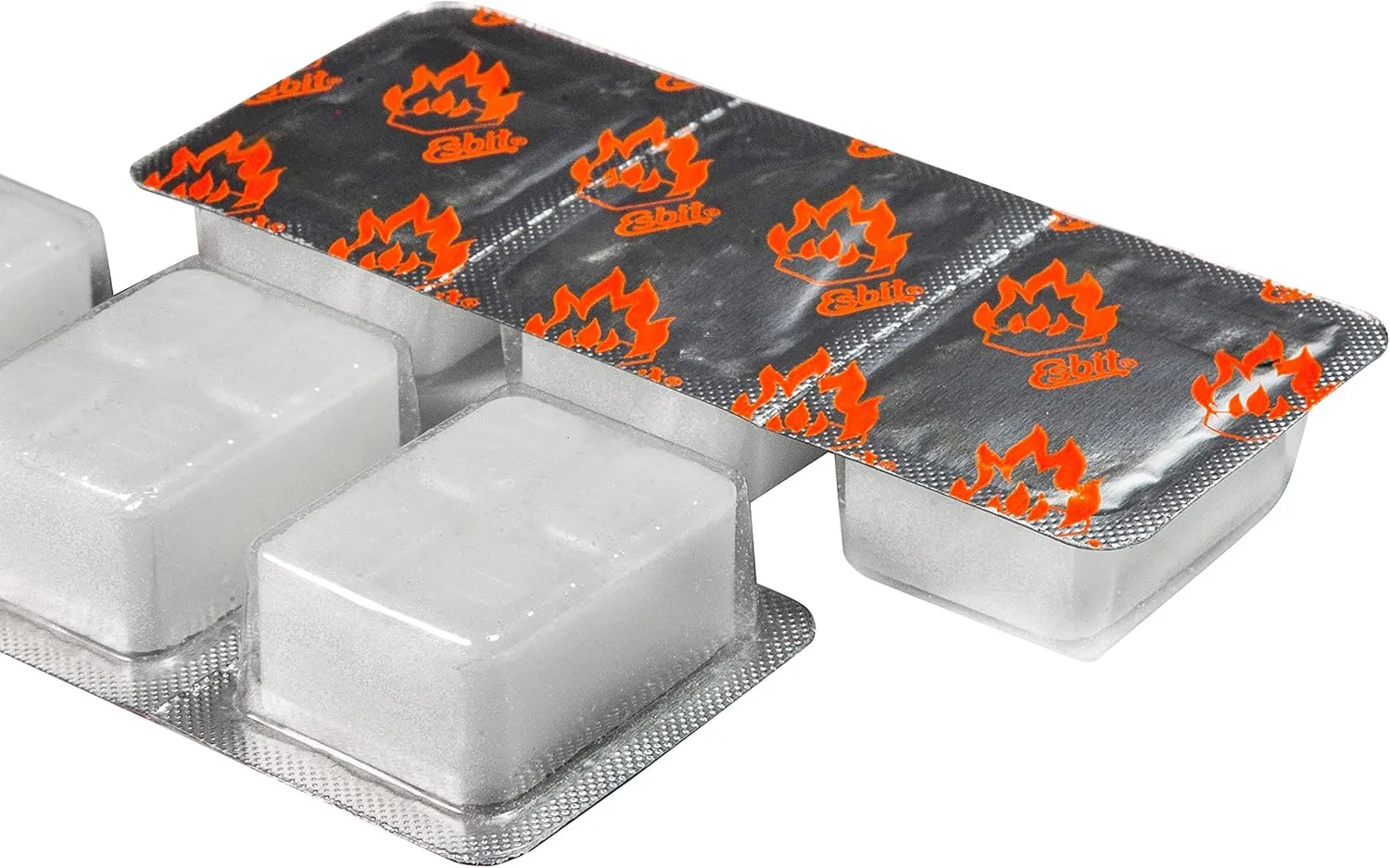 Esbit 1300-Degree Smokeless Solid 14g Fuel Tablets for Backpacking, Camping, and Emergency Prep