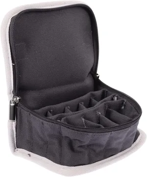 Essential Oil Box 16 Compartment Travel Case Portable Bag for Diffuser Oils Small Toiletry Bag