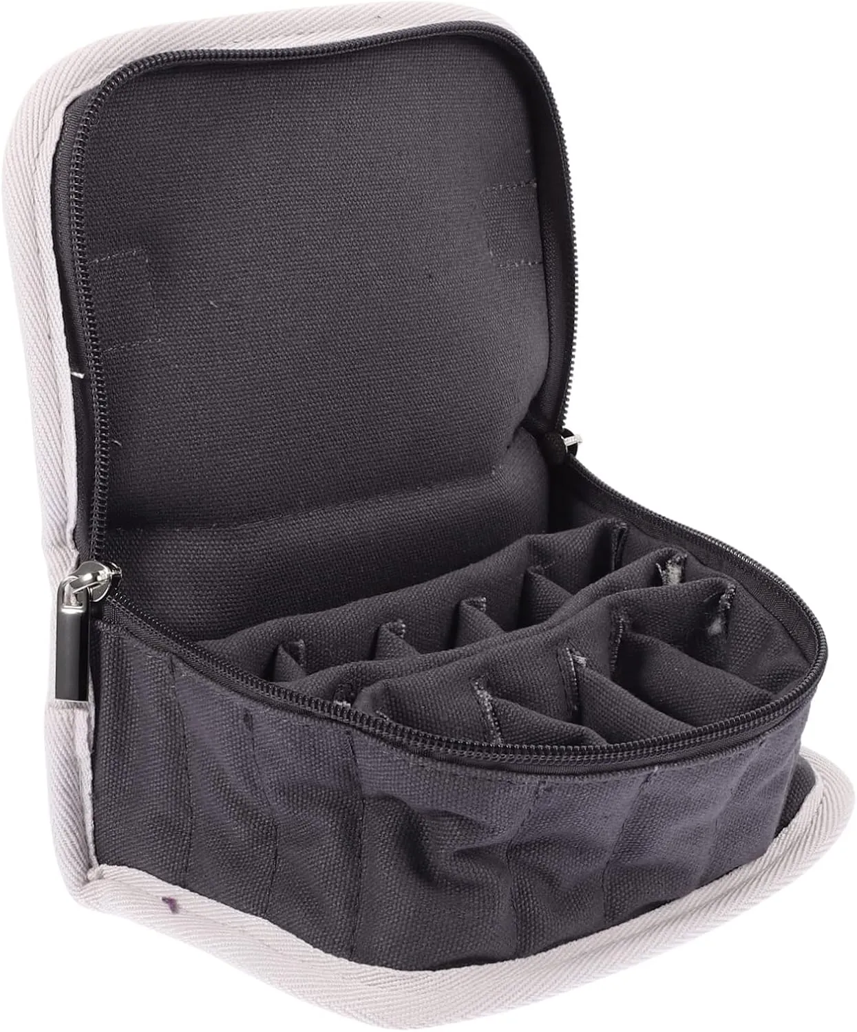Essential Oil Box 16 Compartment Travel Case Portable Bag for Diffuser Oils Small Toiletry Bag