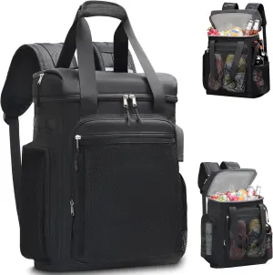 Estarer Beach Cooler Backpack Large, 42 Can Insulated Beach Backpack for Men & Women, Soft Leakproof Cooler Bag for Beach/Camping/Hiking/Picnic/Tavel/Outdoor