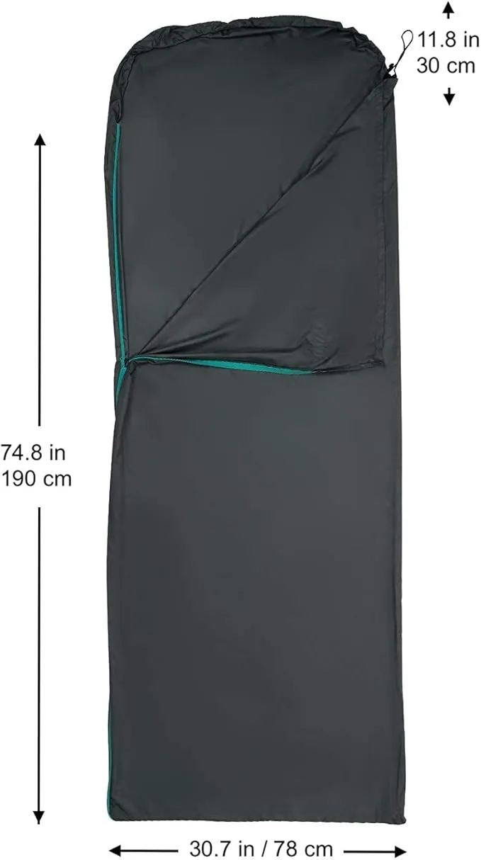 FE Active Sleeping Bag Liner Camping Bed Liner Soft Polyester OR Fleece