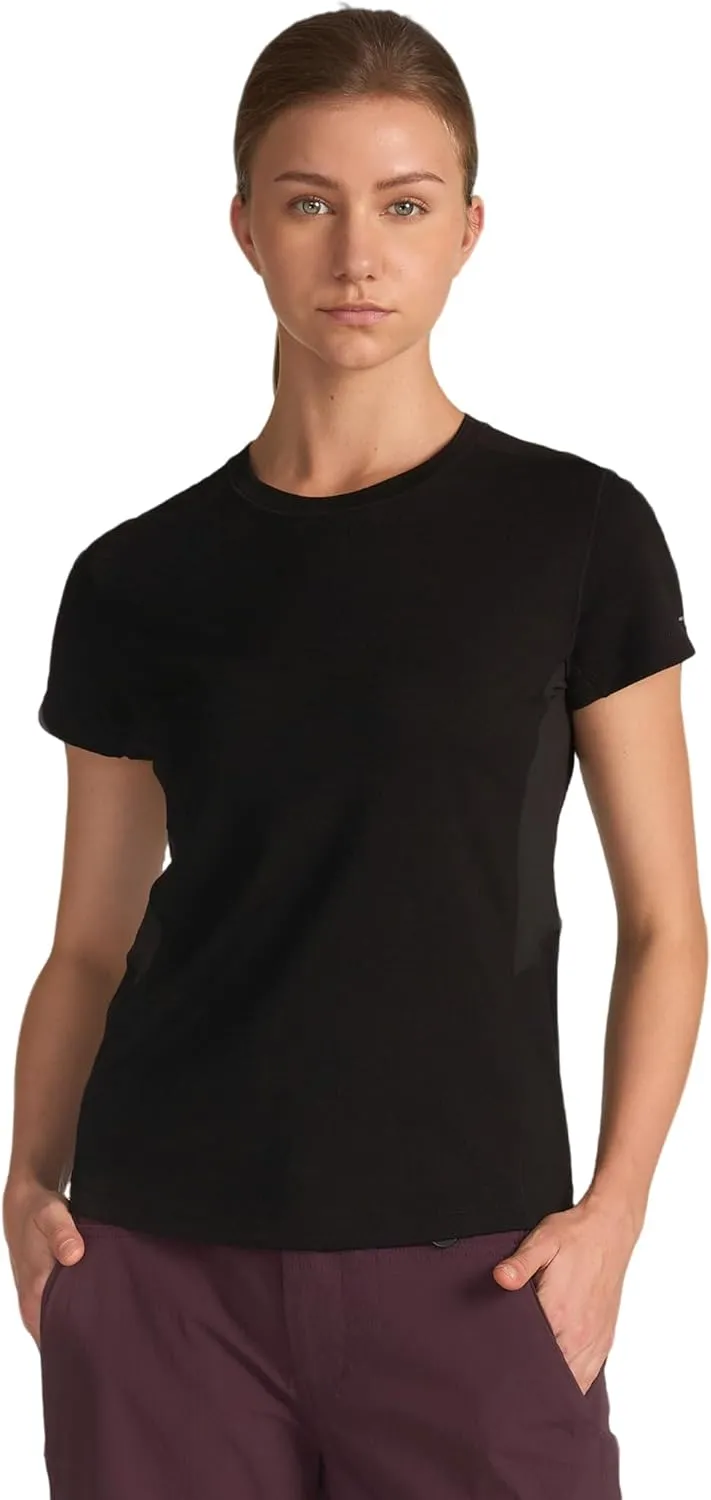 Fitouch Hinterland Women Merino Wool Base Layer Tops Machine Washable Tee Shirt