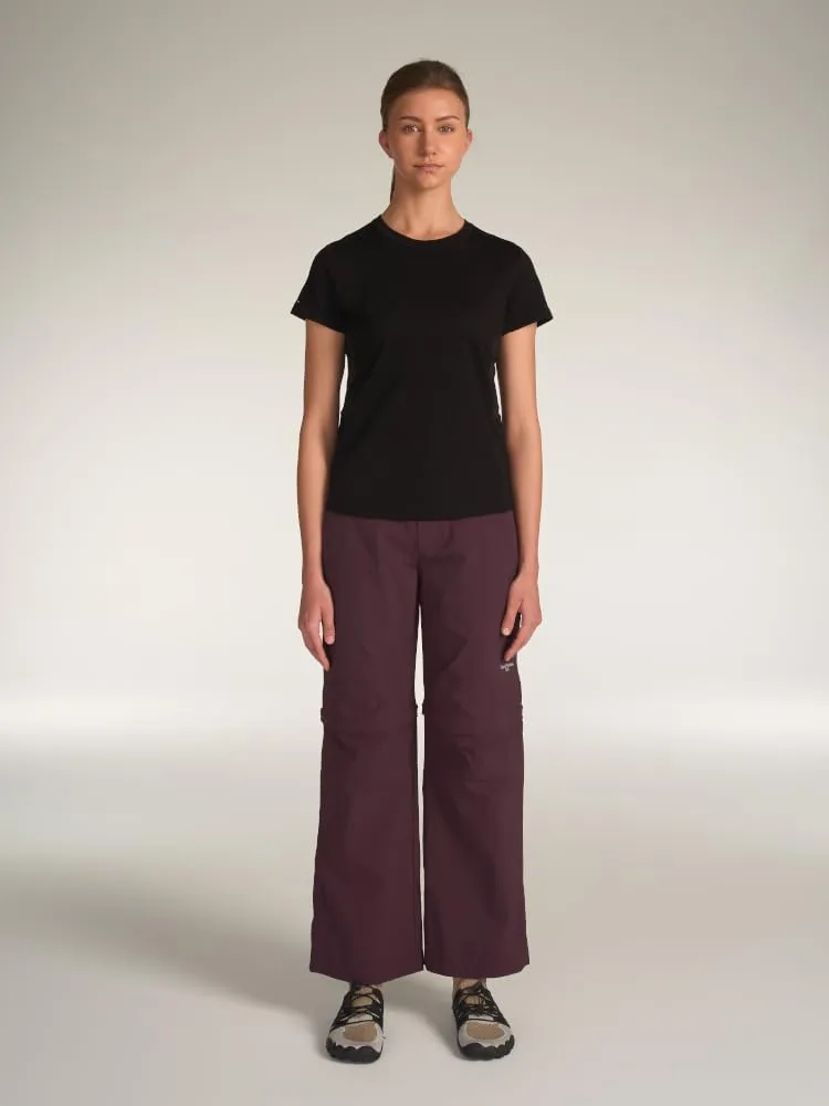 Fitouch Hinterland Women Merino Wool Base Layer Tops Machine Washable Tee Shirt