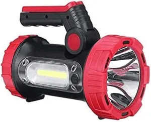 Flashlight High Lumens, Bright Flashlight, Zoomable, Water Resistant, Adjustable Brightness for Camping, Running, Emergency Spotlight Flashlight