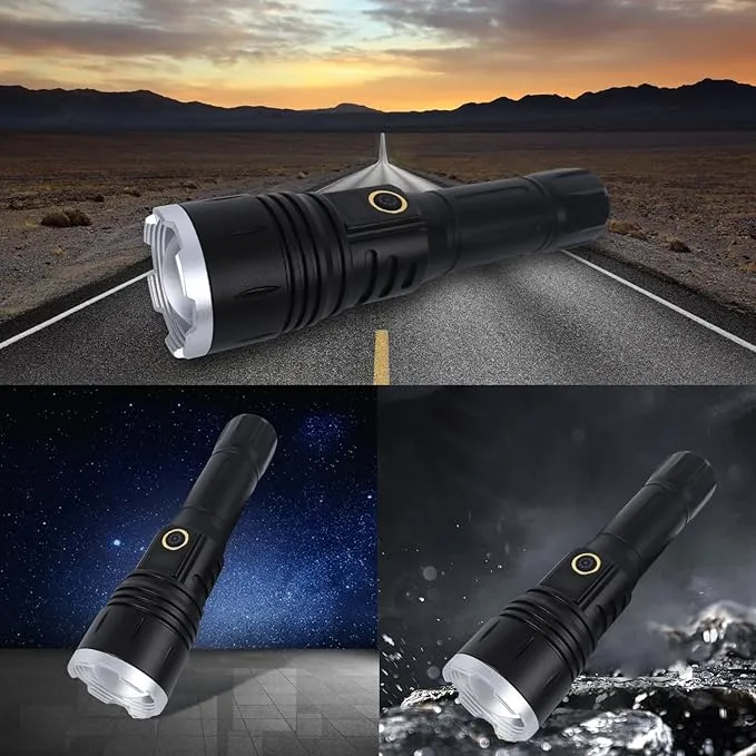 Flashlights High Lumens,Led Flashlight, Zoomable, High Lumen, Tactical Flashlight,Perfect for Camping and Adventure。