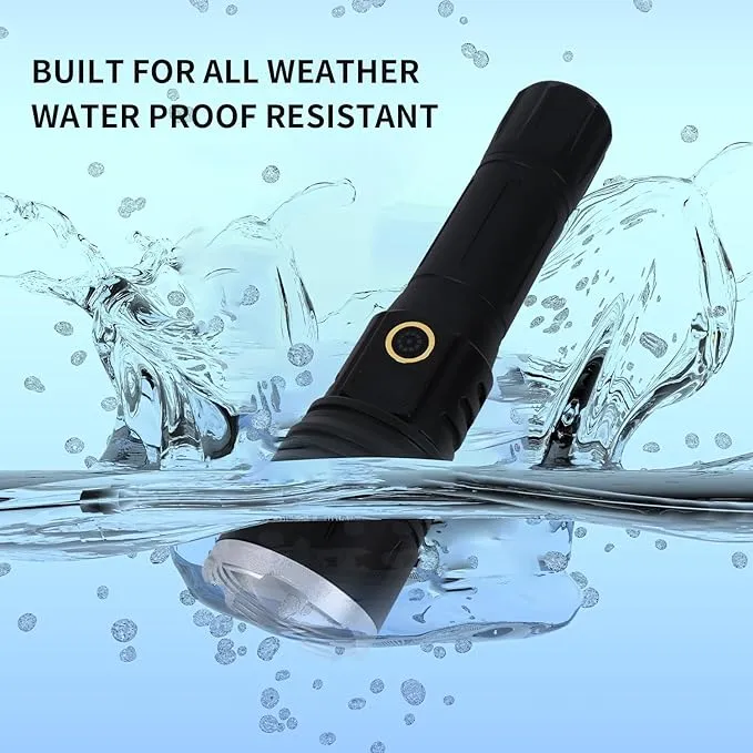 Flashlights High Lumens,Led Flashlight, Zoomable, High Lumen, Tactical Flashlight,Perfect for Camping and Adventure。
