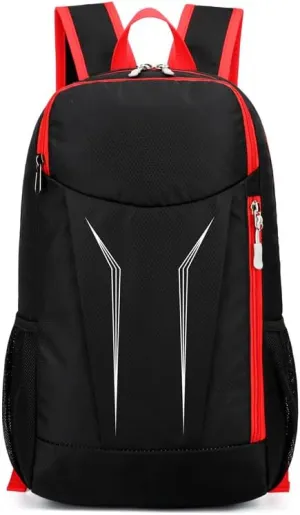 Foldable Backpack Lightweight Outdoor Hiking Daypack Compact Travel Packable Bag for Trekking Camping and Casual Use (Black)